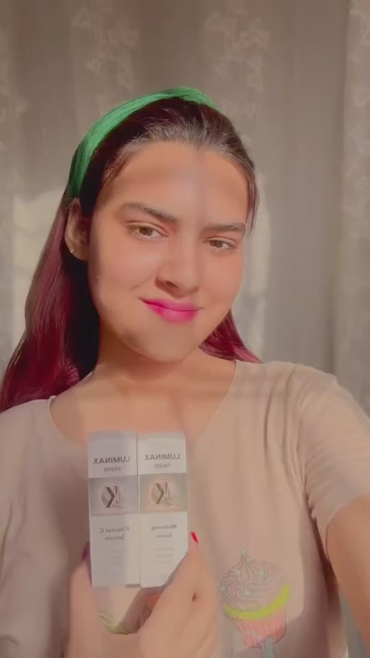 Luminax Niacinamide serum⭐⭐⭐⭐⭐  
4.9 | 187 Verified Reviews  
✔ Trusted by Customers