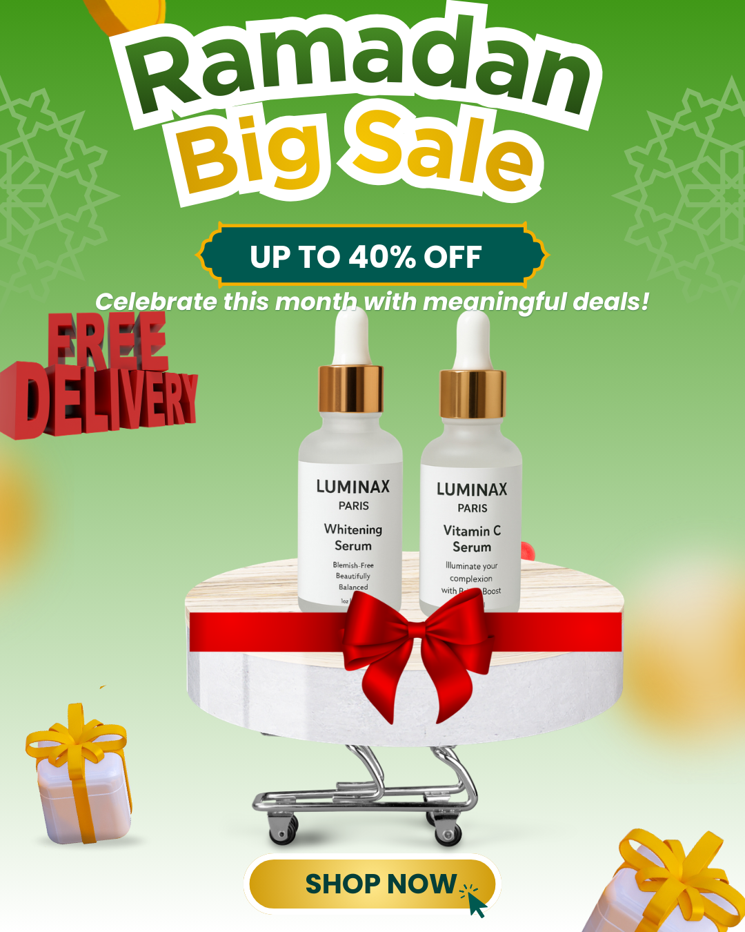 Luminax Paris Bundle Package Offer⭐⭐⭐⭐⭐  
4.9 | 187 Verified Reviews  
✔ Trusted by Customers