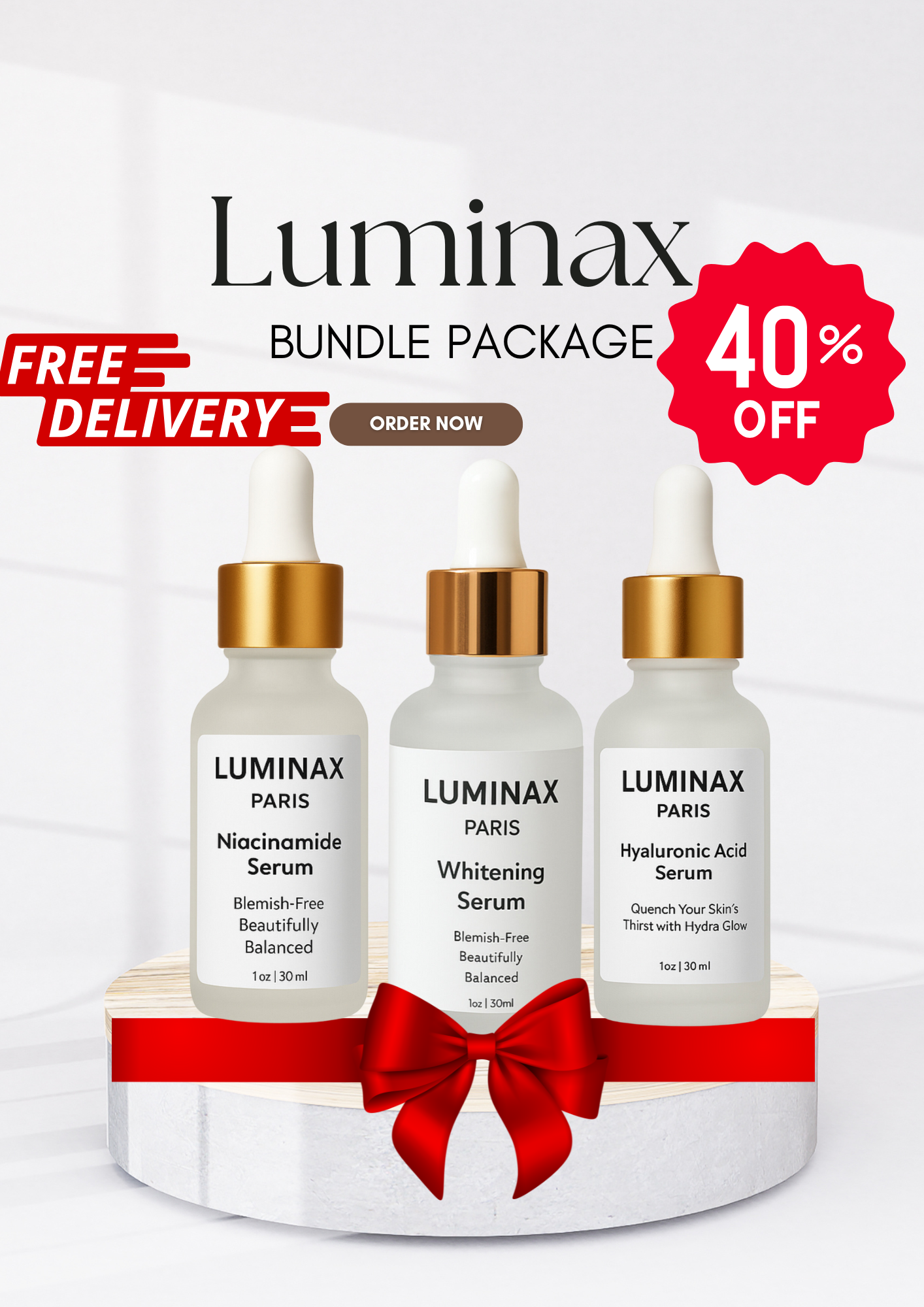 Luminax Paris Bundle Package Offer