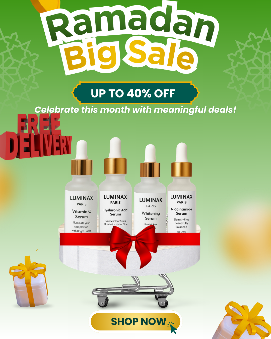 Luminax Paris Bundle package Offer⭐⭐⭐⭐⭐  
4.9 | 187 Verified Reviews  
✔ Trusted by Customers